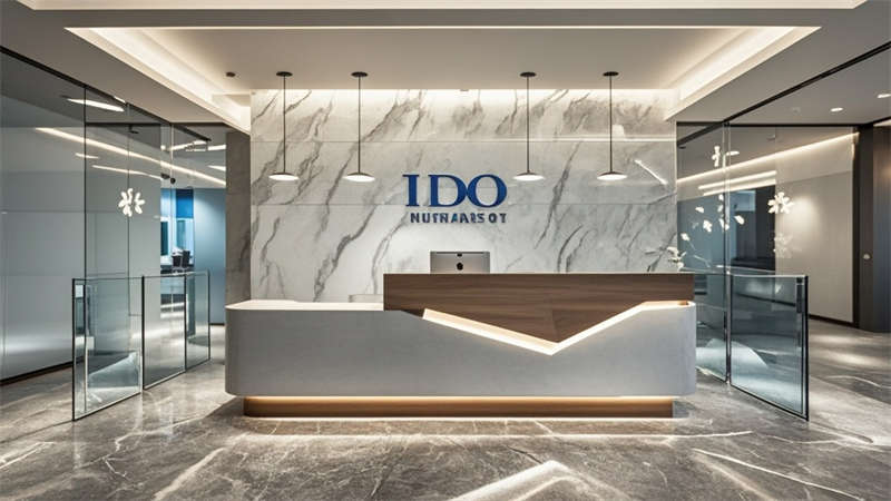 滁州1500平辦公室裝修設計效果圖欣賞