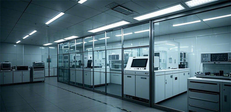 合肥2000平半導(dǎo)體生產(chǎn)廠(chǎng)房裝修效果圖