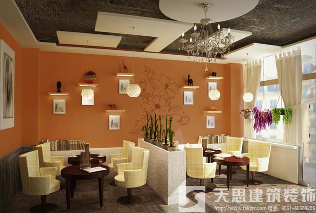 咖啡店裝修設(shè)計定義風格是首要