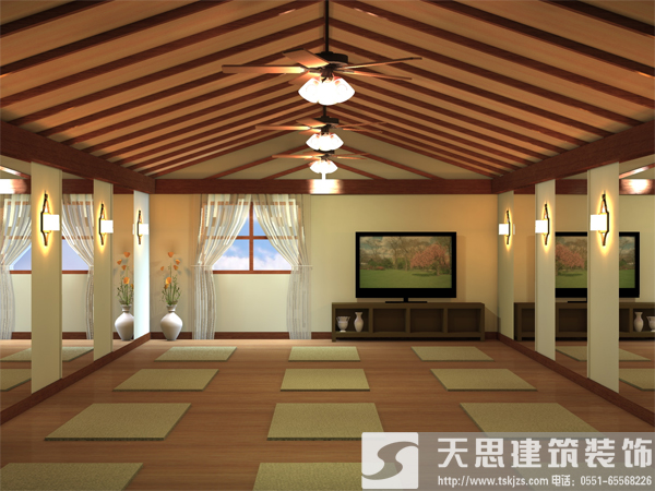 瑜伽會所裝修體驗自然原生態(tài)氣息