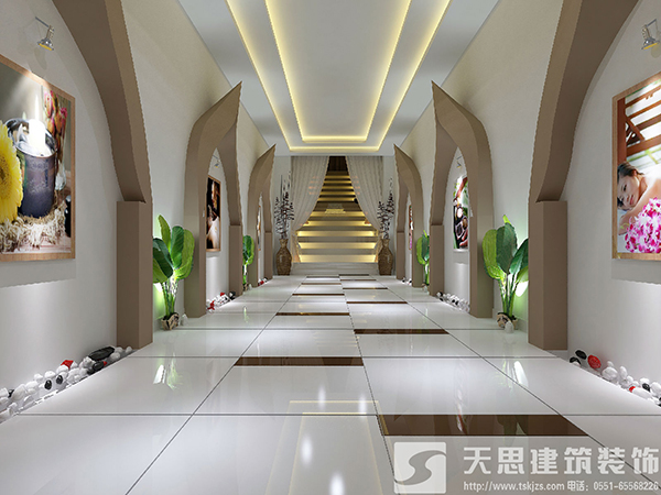 獻(xiàn)給愛美的你美容院裝修設(shè)計效果圖